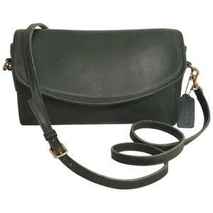 COACH STERLING CLUTCH convertible vintage 9945 leather